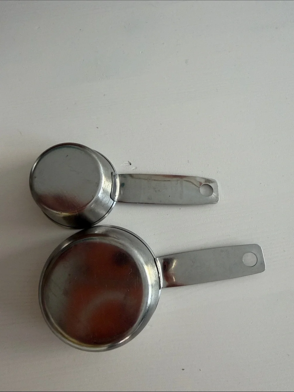 Stainless Steel Vintage Nesting Measuring Cups (3) Hong Kong